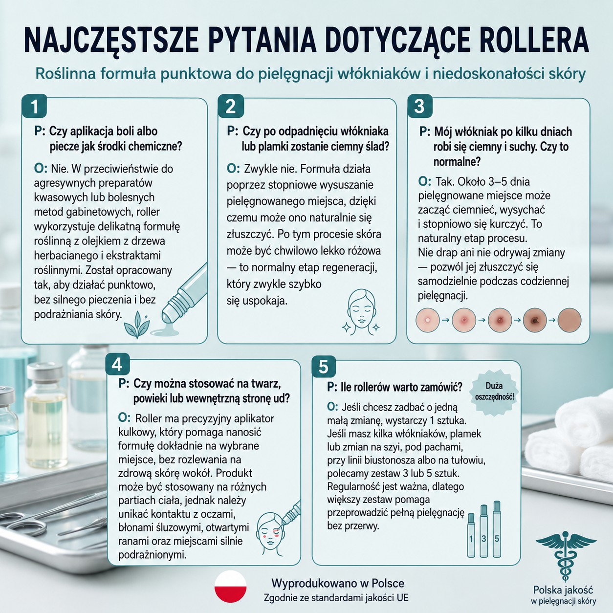 𝐎𝐟𝐢𝐜𝐣𝐚𝐥𝐧𝐲 𝐒𝐤𝐥𝐞𝐩 𝐌𝐚𝐫𝐤𝐢 | 🧿 𝐏i𝐜𝐝o® 7-dniowy roller do pielęgnacji włókniaków i plamek skórnych — bez bólu, bez blizn 🌀