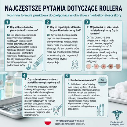 𝐎𝐟𝐢𝐜𝐣𝐚𝐥𝐧𝐲 𝐒𝐤𝐥𝐞𝐩 𝐌𝐚𝐫𝐤𝐢 | 🧿 𝐏i𝐜𝐝o® 7-dniowy roller do pielęgnacji włókniaków i plamek skórnych — bez bólu, bez blizn 🌀
