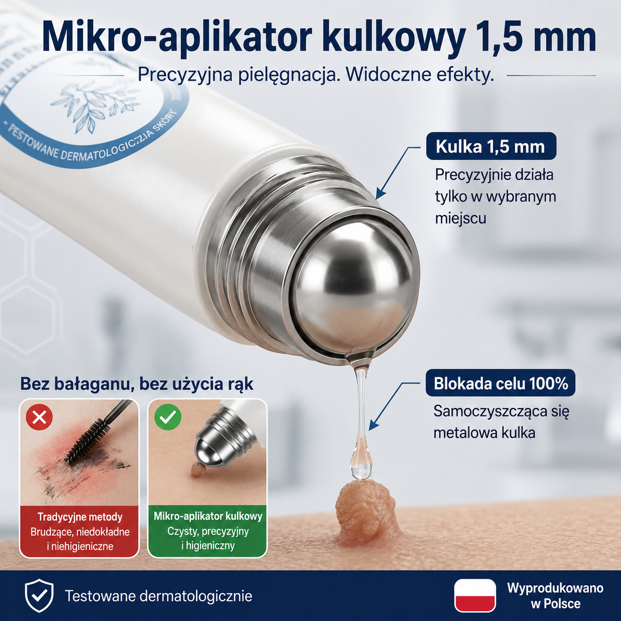 𝐎𝐟𝐢𝐜𝐣𝐚𝐥𝐧𝐲 𝐒𝐤𝐥𝐞𝐩 𝐌𝐚𝐫𝐤𝐢 | 🧿 𝐏i𝐜𝐝o® 7-dniowy roller do pielęgnacji włókniaków i plamek skórnych — bez bólu, bez blizn 🌀