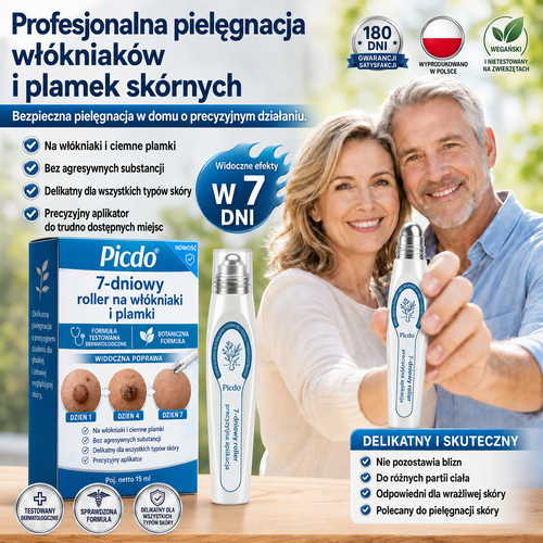 𝐎𝐟𝐢𝐜𝐣𝐚𝐥𝐧𝐲 𝐒𝐤𝐥𝐞𝐩 𝐌𝐚𝐫𝐤𝐢 | 🧿 𝐏i𝐜𝐝o® 7-dniowy roller do pielęgnacji włókniaków i plamek skórnych — bez bólu, bez blizn 🌀
